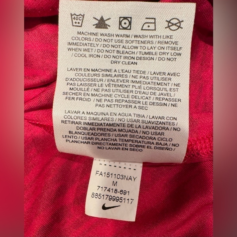Nike Dri Fit Running Miler V Neck Tank Top Women's Size Medium - Picture 8 of 8